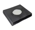 Produktbild: Single Schallplatten Cover Papier gefüttert schwarz Protected (100 Stück)