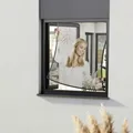 Produktbild: Windhager Fliegenschutz-Fenster Pop-Up 100 x 120 cm anthrazit  Fliegengitter für