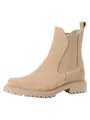 Produktbild: Tamaris Damen Chelsea Leder flach, beige, 40 EU