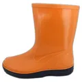 Produktbild: Beck Regenstiefel Basic Gummistiefel (für Mädchen und Jungen, in vielen Farben und Größen verfügbar) schmaler Schlupf-Stiefel, herausnehmbare Innensohle orange 23 EU
