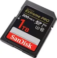 Produktbild: SanDisk Extreme PRO® SDXC™-UHS-I-Speicherkarte 1 TB, 200 MB/s, 90 MB/s
