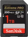 Produktbild: WESTERN DIGITAL EXTREME PRO 1TB SDHC MEMORY CARD 200MB/S 140MB/S UHS-I CLASS (SDSDXXD-1T00-GN4IN)