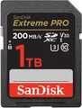 Produktbild: SanDisk Extreme PRO 1TB SDHC Speicherkarte, 200MB/s & 140MB/s Lese/Schreibgeschw
