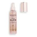 Produktbild: Revolution Beauty Fix  Glow Fixing Spray, Illuminating  Hydrating, Vegan  Cru...