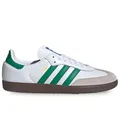 Produktbild: adidas Samba OG (White/Green, System-Schuhgrößen, EU, Erwachsene, Herren, Größe M, Größe 42)