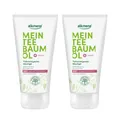 Produktbild: alkmene 2x150ml Teebaumöl Waschgel - Reinigungsgel Gesicht, Anti Pickel Gel