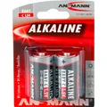 Produktbild: Ansmann RED LINE - Batterie 2 x C - Kohlenstoff (2 Stk., C, 7000 mAh) (1513-0000)