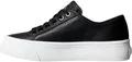 Produktbild: Calvin Klein Damen Vulcanized Sneaker Lace Up Low Top, Schwarz (Pvh Black), 39