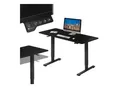 Produktbild: Juskys Höhenverstellbarer Schreibtisch Office Stand 140x60cm - elektrisch, Memory-Funktion - Schwarz
