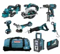 Produktbild: MAKITA DKP181 Akku-Hobel im 11tlg. LXT Werkzeug Set Z RTJ
