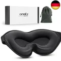 Produktbild: Schlafmaske für Frauen Herren, 2023 Verbesserte 3D Nasenrinnen Design, 10mm