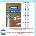 Produktbild: Köpfe Ersatzteile Oral-B Precision Clean 16 Stücke Originale Weiß - Nie