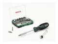 Produktbild: Bosch Zubehör Mini-Ratschen-Set + Handschraubendreher, 27-teilig - 2607017331 (VPE: 12 Stück / Inhalt je VPE: 27 Teile)