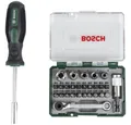 Produktbild: BOSCH Ratsche 27-teiliges Mini-Ratschen-Set + Handschraubendreher 2607017331, Inkl. Bit-Set