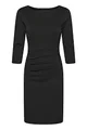 Produktbild: KAFFE Kleid KAsara Damen Kleid Slim Fit Festlich Elegant Cocktail 3/4 Arm XL, Black Deep XL