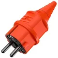 Produktbild: MENNEKES 10837 Schutzkontaktstecker Kunststoff 230 V Orange IP44