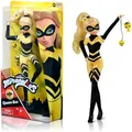 Produktbild: BANDAI - Miraculous Ladybug - Mannequin Puppe 26 cm - Queen Bee - Offizielle Miraculous Lizenz - Gelenkige Queen Bee Puppe - Spielzeug für Kinder ab 4 Jahren - P50003