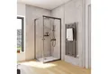 Produktbild: Schulte Eckdusche Corner, Höhe: 180 cm, BxT: 80x90 cm, 4 mm Sicherheitsglas, Eckeinstieg mit Schiebetüren