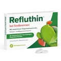 Produktbild: Refluthin bei Sodbrennen | 16 Kautabletten mit Minzgeschmack | Medizinprodukt | Reflux-Beschwerden & Sodbrennen | neutralisiert überschüssige Magensäure | vegan & glutenfrei | Sodbrennen Tabletten