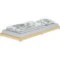 Produktbild: Erst-Holz Extra Niedriges Futonbett Bettrahmen 100 x 200 cm Kiefer Massivholz Modell 47 ohne Zubehör
