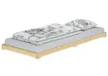 Produktbild: Erst-Holz®Niederflurbett extra niedriges Bettrahmen Futonbett 100x200 Kiefer klar lackiert V-60.47K-10ohne Zubehör