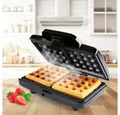 Produktbild: GOURMETmaxx Waffeleisen GOURMETmaxx Waffeleisen für 2 Belgische Waffeln, 750 W