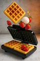 Produktbild: Waffeleisen elektrisch 700W Belgische Waffeln Waffel Maker Waffles GOURMETmaxx