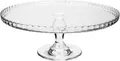 Produktbild: Glas Tortenplatte auf Fuß 32cm Patisserie Kuchenplatte