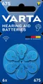Produktbild: Varta Cons.Varta Hörgerätebatterie VARTAHearAidB675Bli6 Batterien