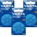 Produktbild: 3 x Varta Hearing Aid Batteries 675 PR 44 1,45 V, a 6 Stk.