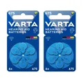 Produktbild: 2 x Varta Hearing Aid Batteries 675 PR 44 1,45 V a 6 Stk.