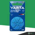 Produktbild: 1 x VARTA Hearing Aid Batteries 675 - 6er Packung
