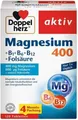 Produktbild: Doppelherz Magnesium 400 + B1 + B6 + B12 + Folsäure 120 Stück