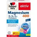 Produktbild: Doppelherz Magnesium 400+B1+B6+B12+Folsäure Tabl. 120 St