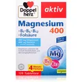 Produktbild: Doppelherz Aktiv Magnesium 400 Tabletten trägt zur normalen Funktion des Nervensystems bei 120 TABL