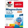Produktbild: Doppelherz aktiv Magnesium 400+B1+B6+B12 Folsäure 120 St