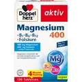 Produktbild: Doppelherz® aktiv Magnesium 400 + B1 + B6 + B12 + Folsäure Tabletten