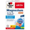 Produktbild: Doppelherz Magnesium 400   B1   B6   B12   Folsäure 1 x 120 Tabletten Sport