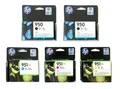 Produktbild: 5x Original Tinte HP Officejet Pro 8600 8610 8620 8615 251dw 276dw Nr. 950 951XL