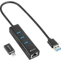 Produktbild: Sharkoon 4044951037575 Laptop-Dock/Port-Replikator Wireless USB 3.2 Gen 1 (3.1 Gen 1) Type-C Schwarz