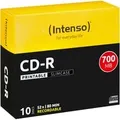 Produktbild: CD-R 700 MB, CD-Rohlinge 52fach, 10 Stück