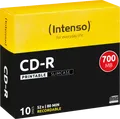 Produktbild: CD 8010 INT-P - Intenso CD-R / 700MB / bedruckbar / 10-er