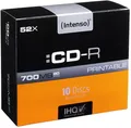 Produktbild: Intenso CD-R/ CD-RW CD-R 700 MB Printable