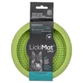 Produktbild: LickiMat UFO Green 18x3,5 cm mit 7 Saugnäpfen für Hunde & Katzen, Naturkautschuk