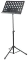 Produktbild: Pronomic Notenpult - Orchesterpult Lochblech mit Notenklemmen, (1-tlg), Notenständer mit abnehmbarer Ablage - ausziehbar von 69 - 115 cm