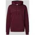 Produktbild: CHAMPION Hoodie mit Känguru-Tasche in Bordeaux, Größe S