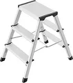 Produktbild: Hailo L90 - Stufenleiter - 3 Stufen - 2 Abschnitte
