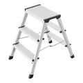 Produktbild: Hailo D60 StandardLine, Aluminium-Trittleiter, 2x3 Stufen