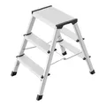 Produktbild: Hailo D60 StandardLine Aluminium-Trittleiter 2x3 Stufen