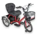 Produktbild: Elektromobil Senior 3-rädrig T06B Elektro Dreirad Scooter 15 km Reichweite - Rot